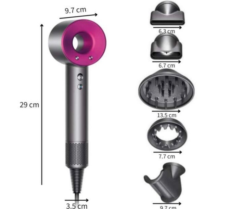 Supersonic ionos hajszárító szett