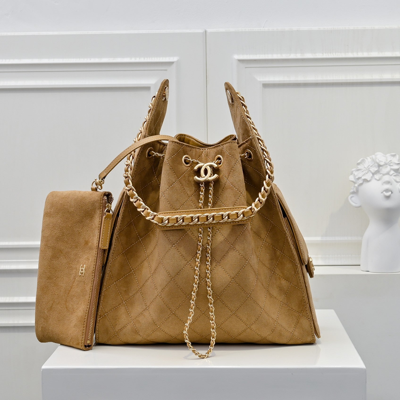CANDY HOBO PREMIUM VELÚRBŐR TÁSKA