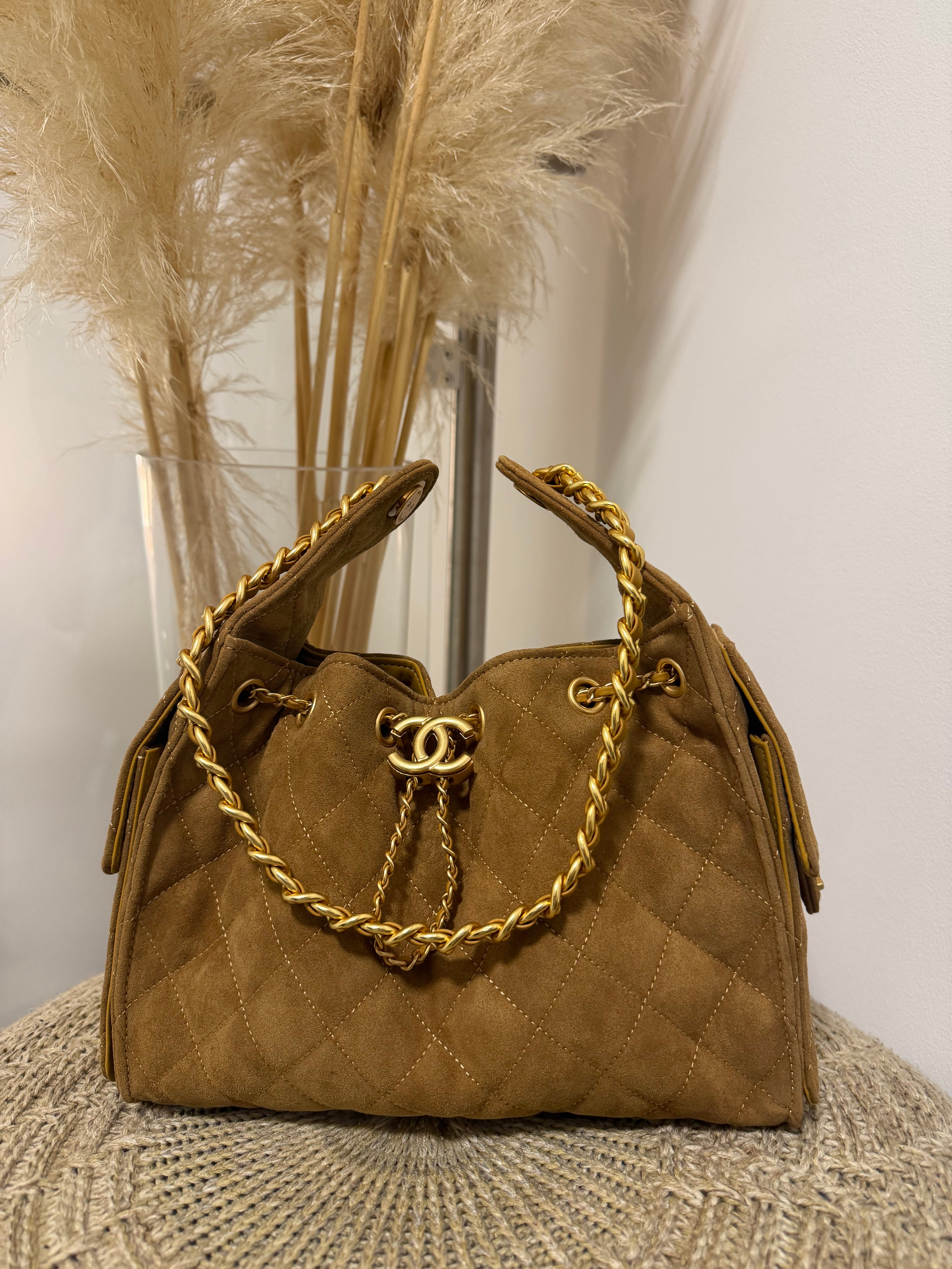 CANDY HOBO PREMIUM VELÚRBŐR TÁSKA