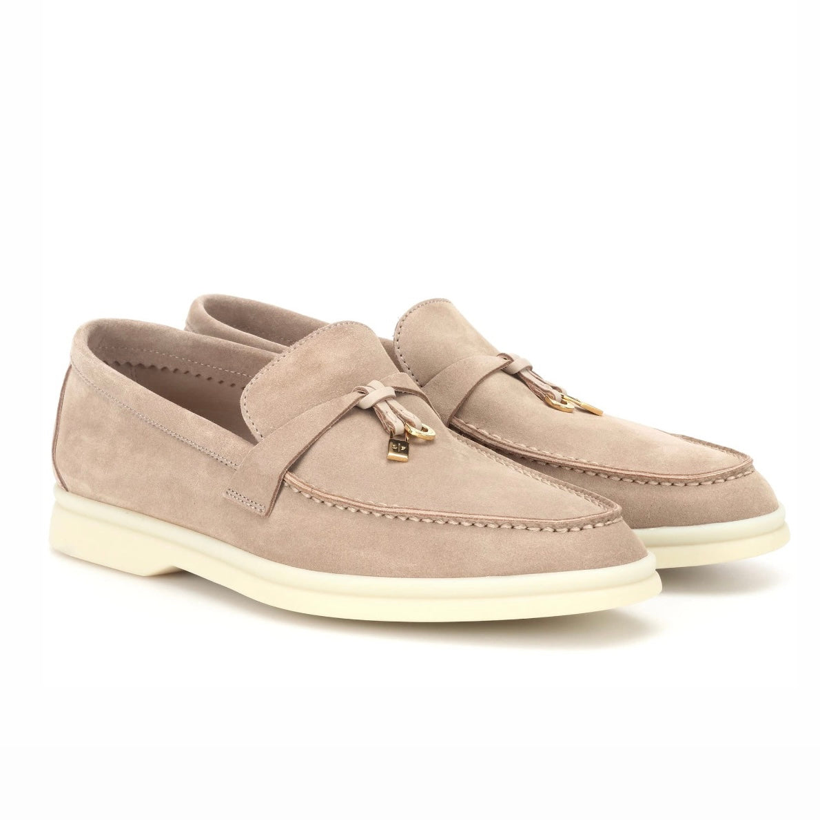CHARM MONOGRAM BŐR LOAFER
