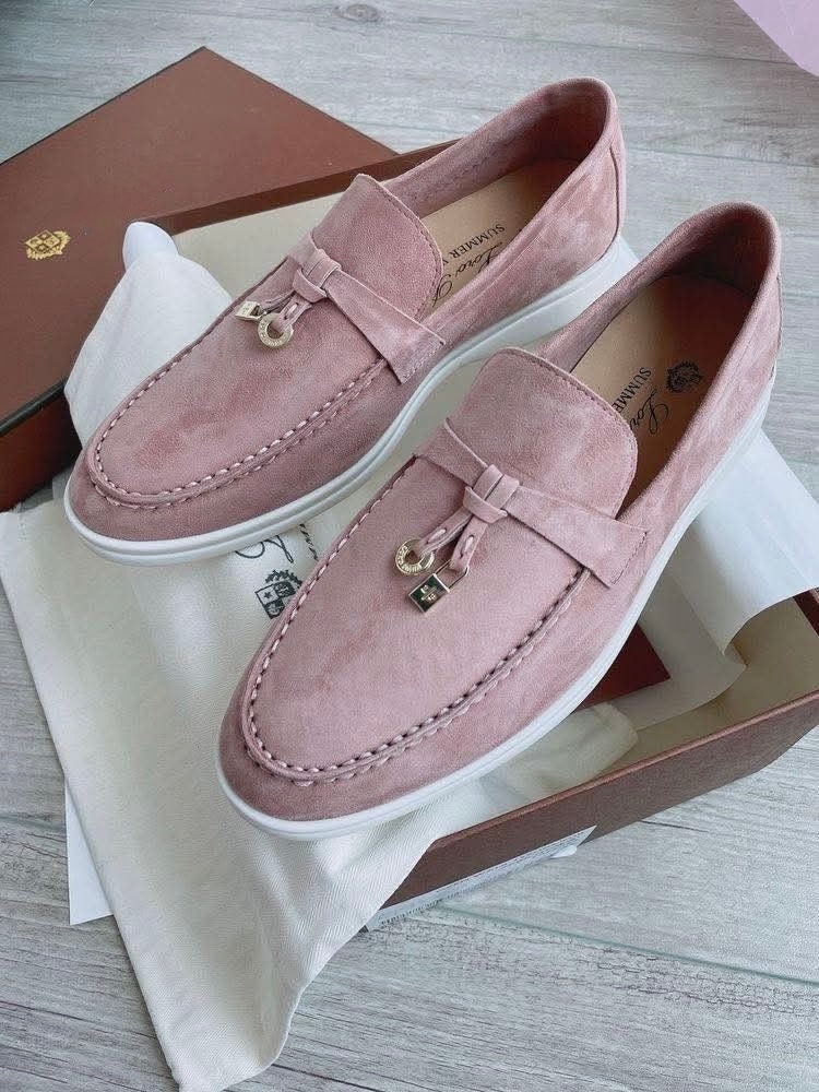 CHARM MONOGRAM BŐR LOAFER - PREMIUM