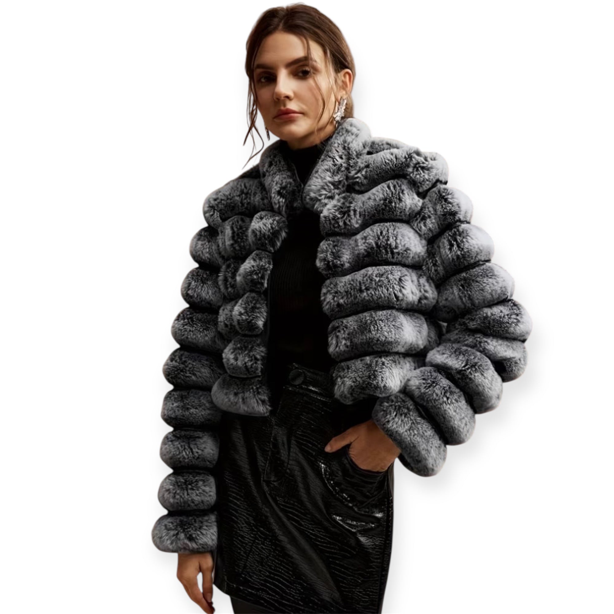 MŰSZŐRME BUNDA KABÁT SILVER